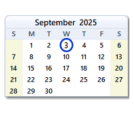 September 3rd, 2025